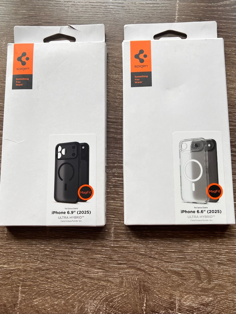 2 Spigen Ultra Hybrid MagFit iPhone 17 & 17 Pro Max  6.9" & 6.6" (2025) Cases